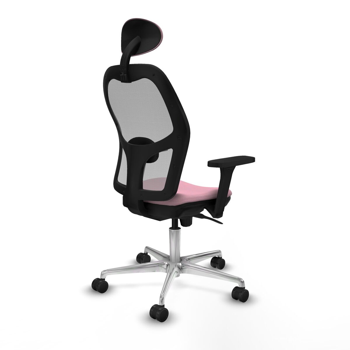Silla de Oficina con Cabecero Piqueras y Crespo 3D086N1 Rosa