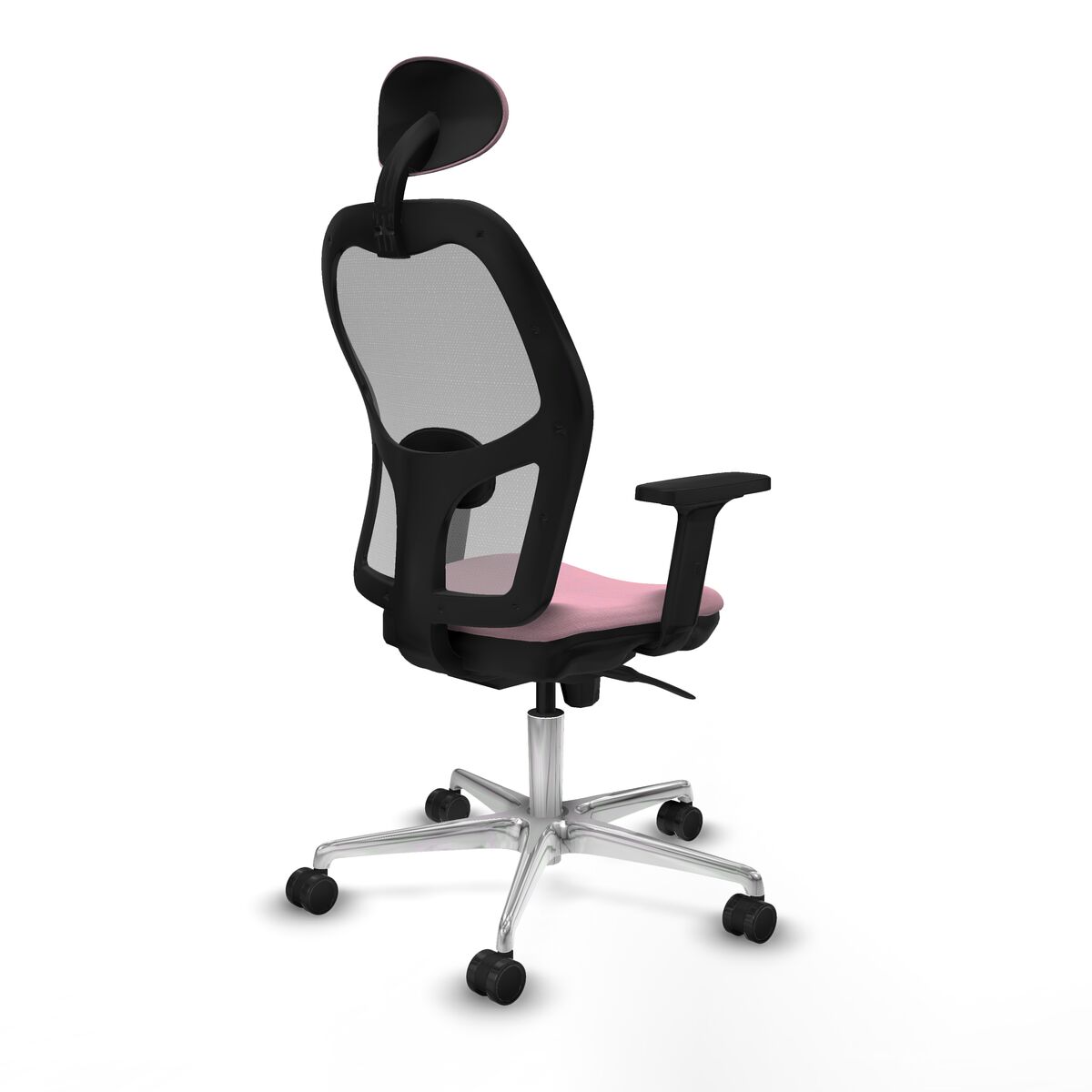 Silla de Oficina con Cabecero Piqueras y Crespo 2D086N1 Rosa