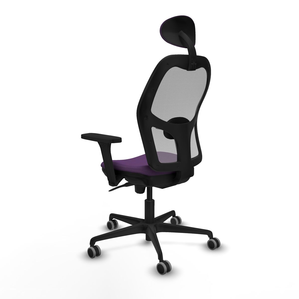Silla de Oficina con Cabecero Piqueras y Crespo 3D036G1 Morado