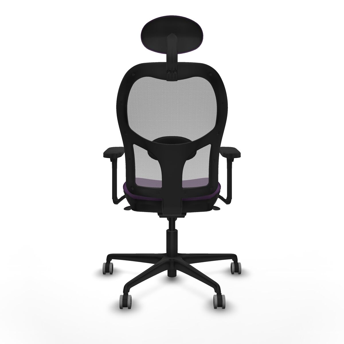 Silla de Oficina con Cabecero Piqueras y Crespo 3D036G1 Morado