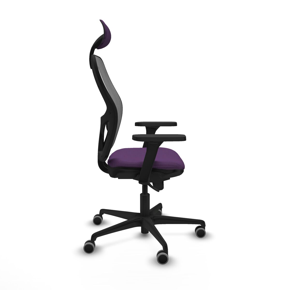 Silla de Oficina con Cabecero Piqueras y Crespo 3D036G1 Morado