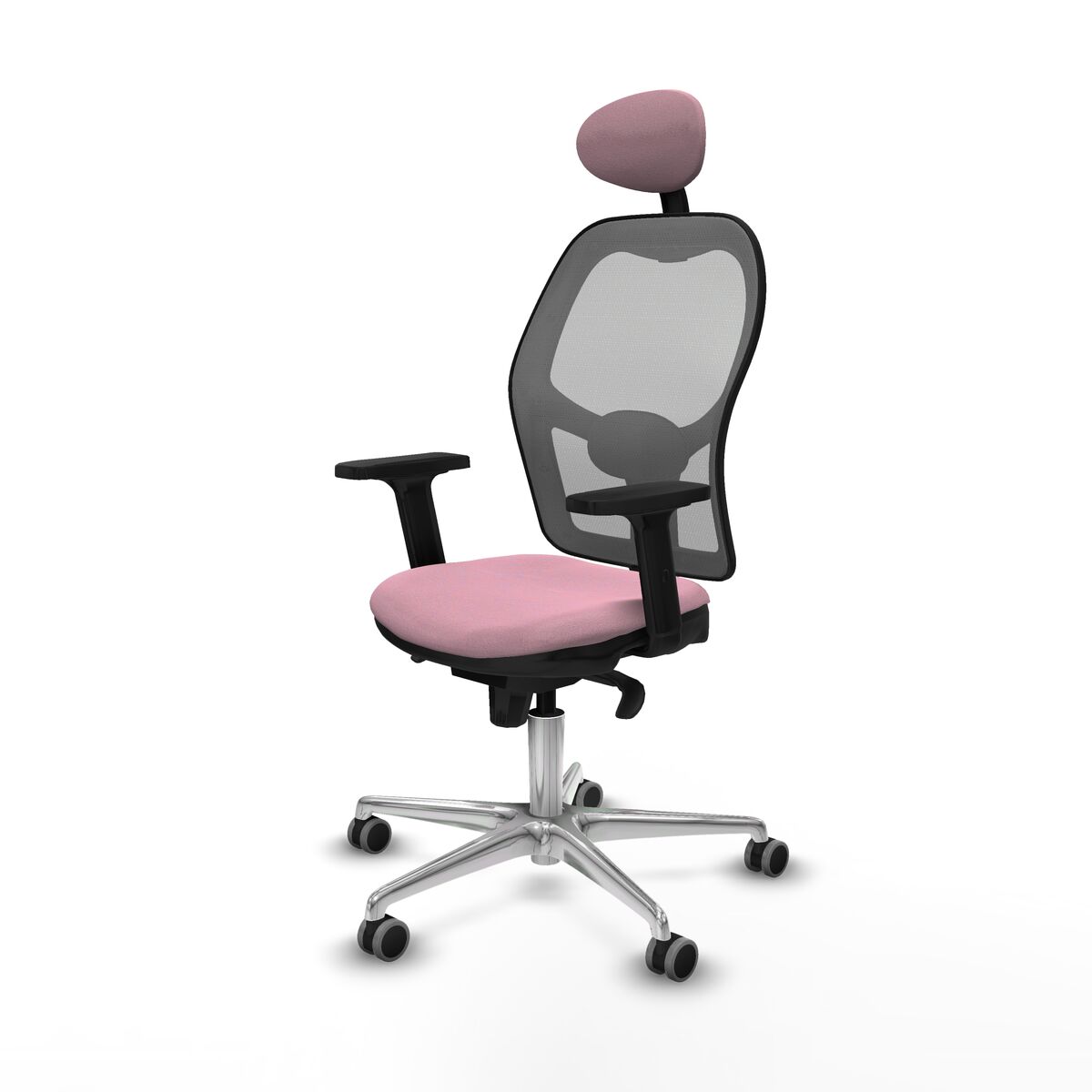 Silla de Oficina con Cabecero Piqueras y Crespo 2D086G1 Rosa