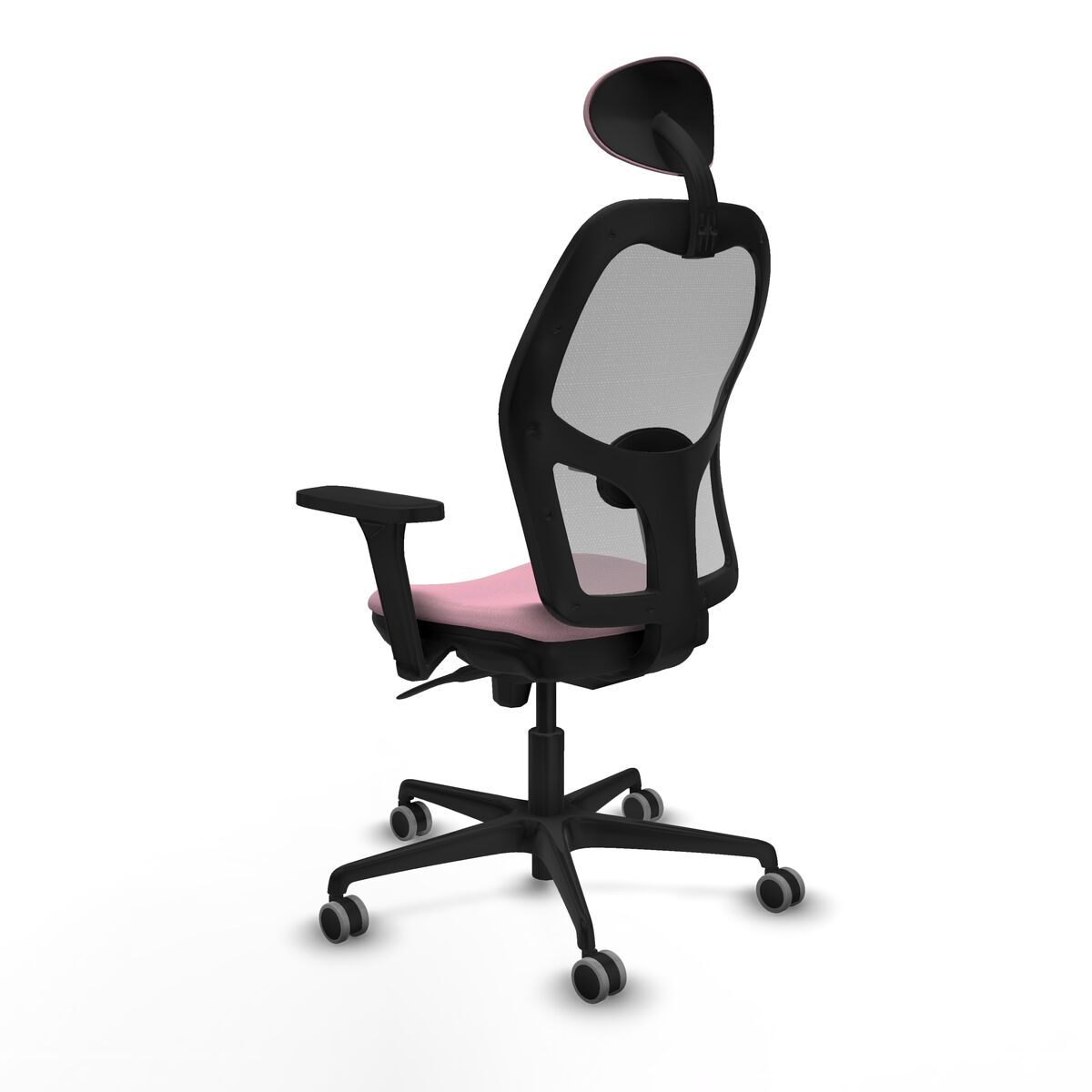 Silla de Oficina con Cabecero Piqueras y Crespo 3D036G1 Rosa