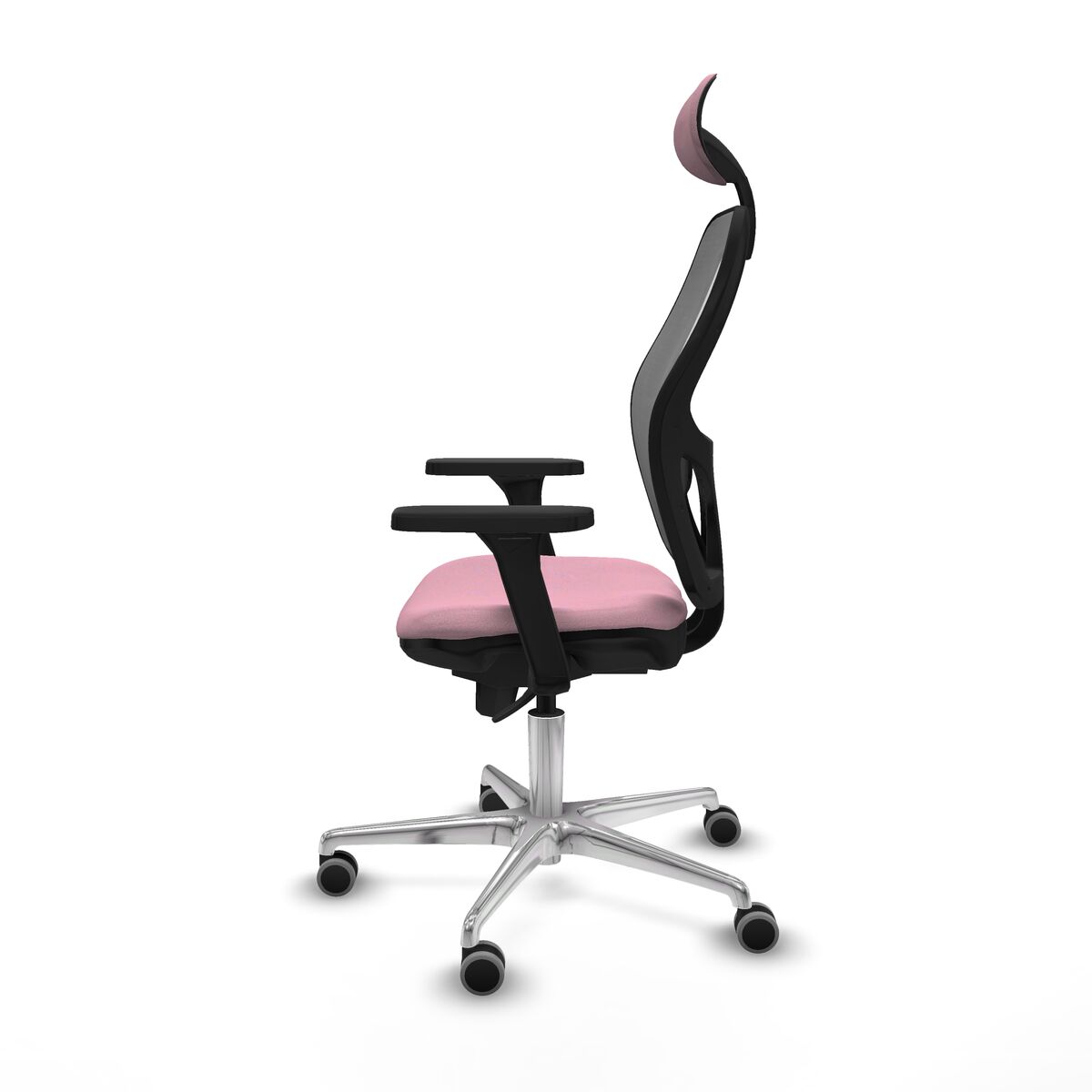 Silla de Oficina con Cabecero Piqueras y Crespo 3D086G1 Rosa