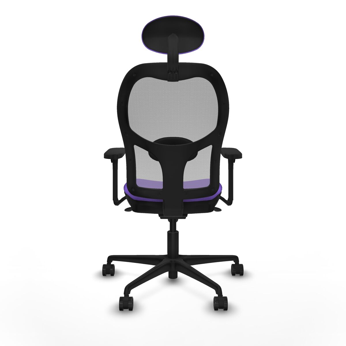 Silla de Oficina con Cabecero Piqueras y Crespo 3D036N1 Lila