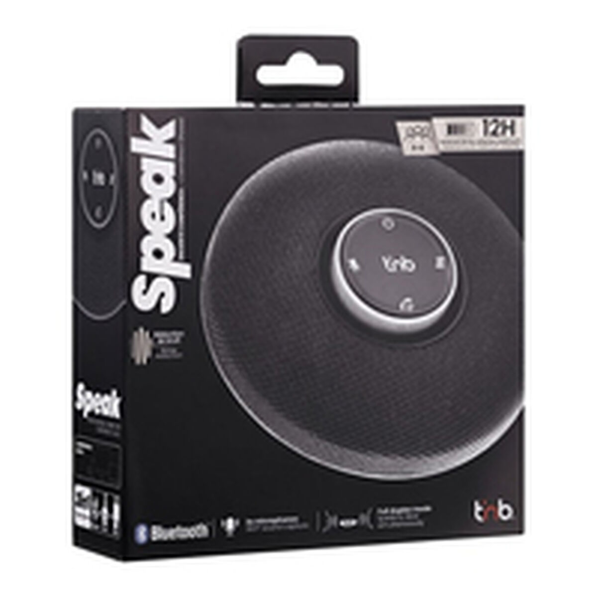 Altavoz Bluetooth Portátil T'NB CFSPEAKERBT Negro