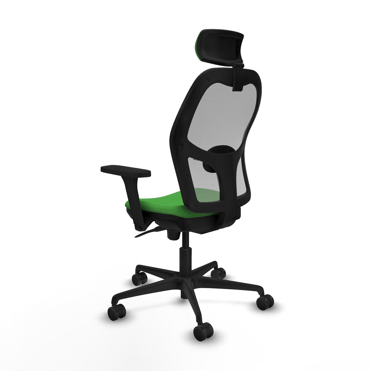 Silla de Oficina con Cabecero Piqueras y Crespo 3D036N2 Verde