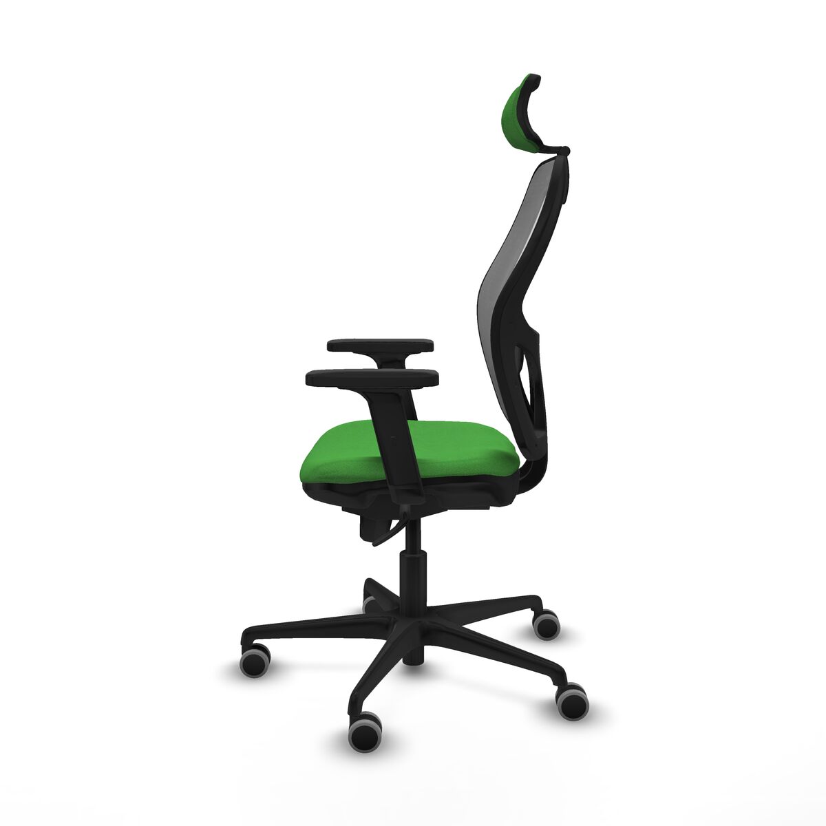 Silla de Oficina con Cabecero Piqueras y Crespo 2D036G2 Verde