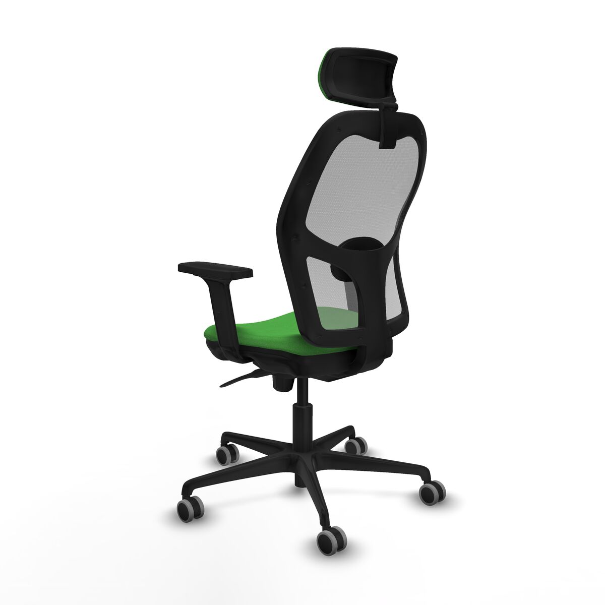 Silla de Oficina con Cabecero Piqueras y Crespo 2D036G2 Verde