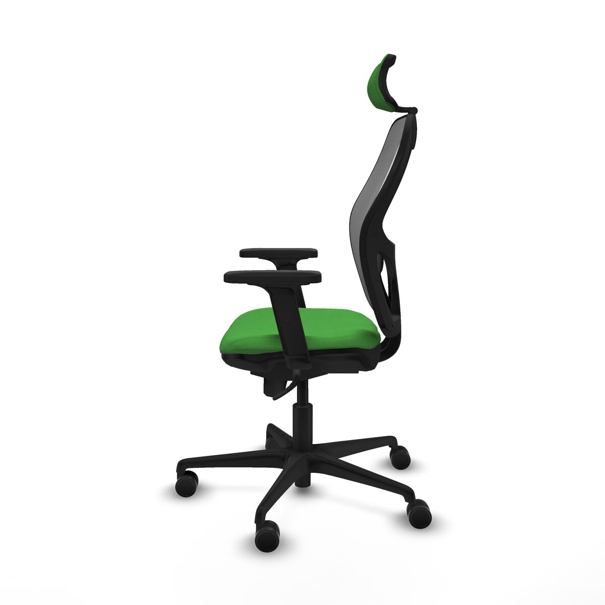 Silla de Oficina con Cabecero Piqueras y Crespo 2D036N2 Verde