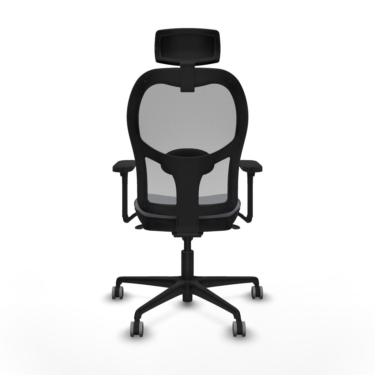 Silla de Oficina con Cabecero Piqueras y Crespo 3D036G2 Gris