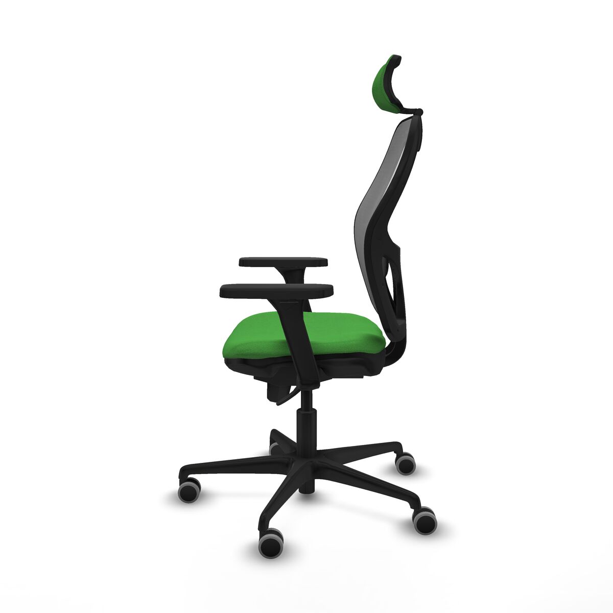 Silla de Oficina con Cabecero Piqueras y Crespo 3D036G2 Verde