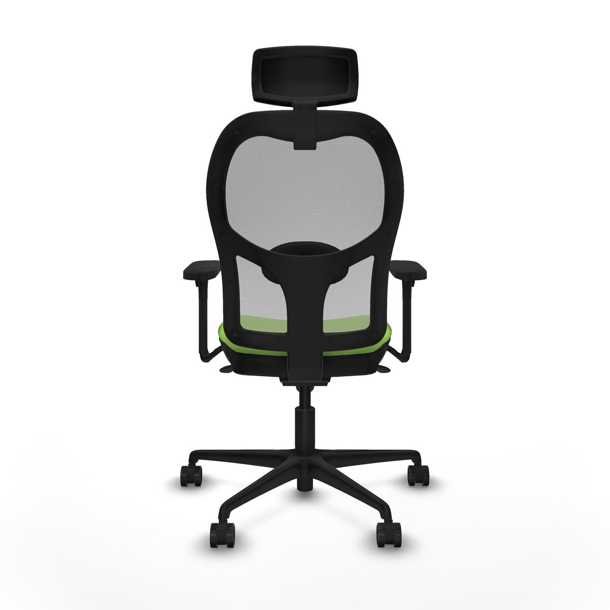 Silla de Oficina con Cabecero Piqueras y Crespo 3D036N2 Pistacho