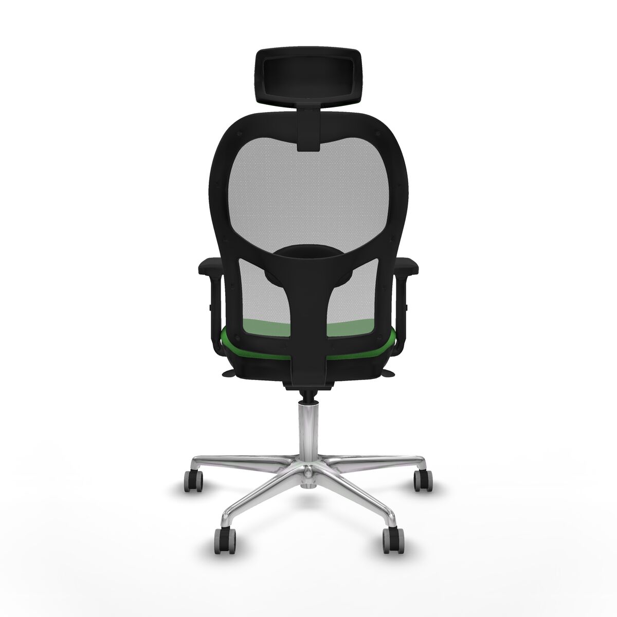 Silla de Oficina con Cabecero Piqueras y Crespo 2D086G2 Verde