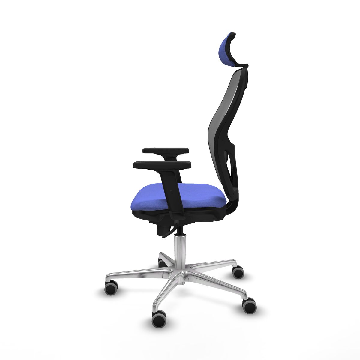 Silla de Oficina con Cabecero Piqueras y Crespo 2D086G2 Azul claro