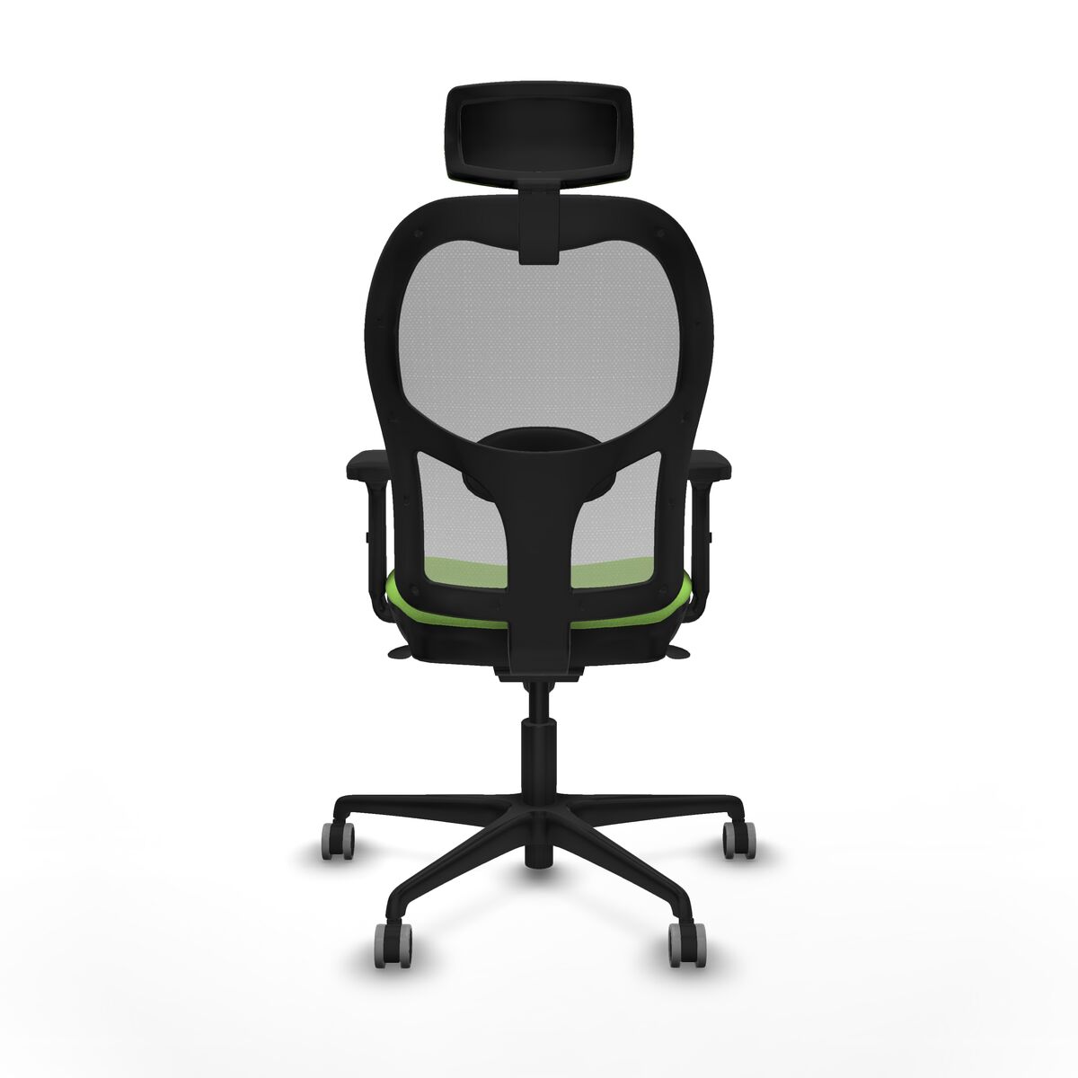 Silla de Oficina con Cabecero Piqueras y Crespo 2D036G2 Pistacho