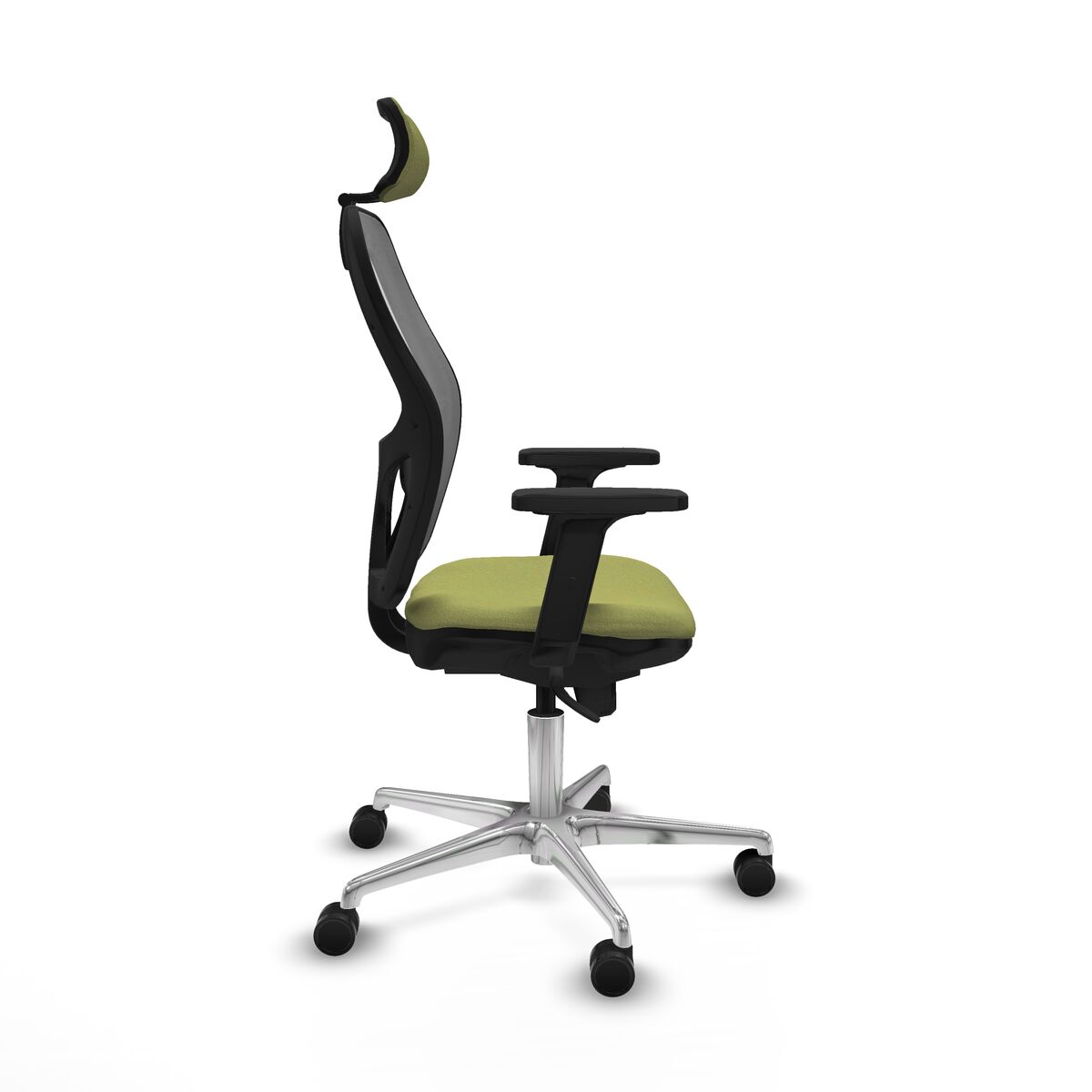 Silla de Oficina con Cabecero Piqueras y Crespo 2D086N2 Verde