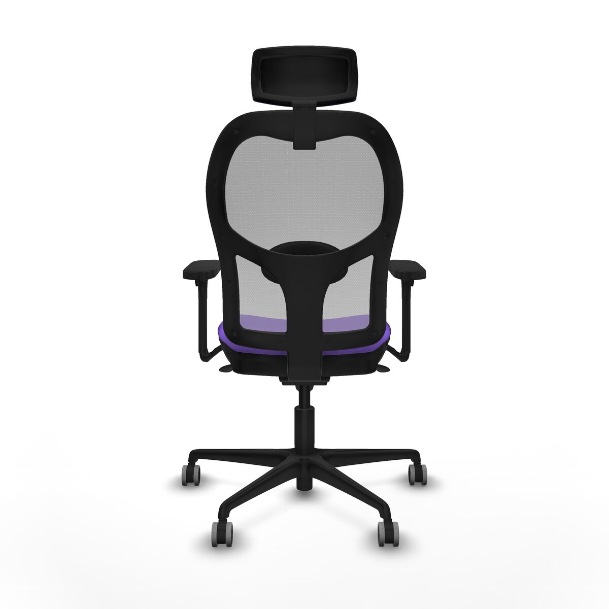 Silla de Oficina con Cabecero Piqueras y Crespo 3D036G2 Lila