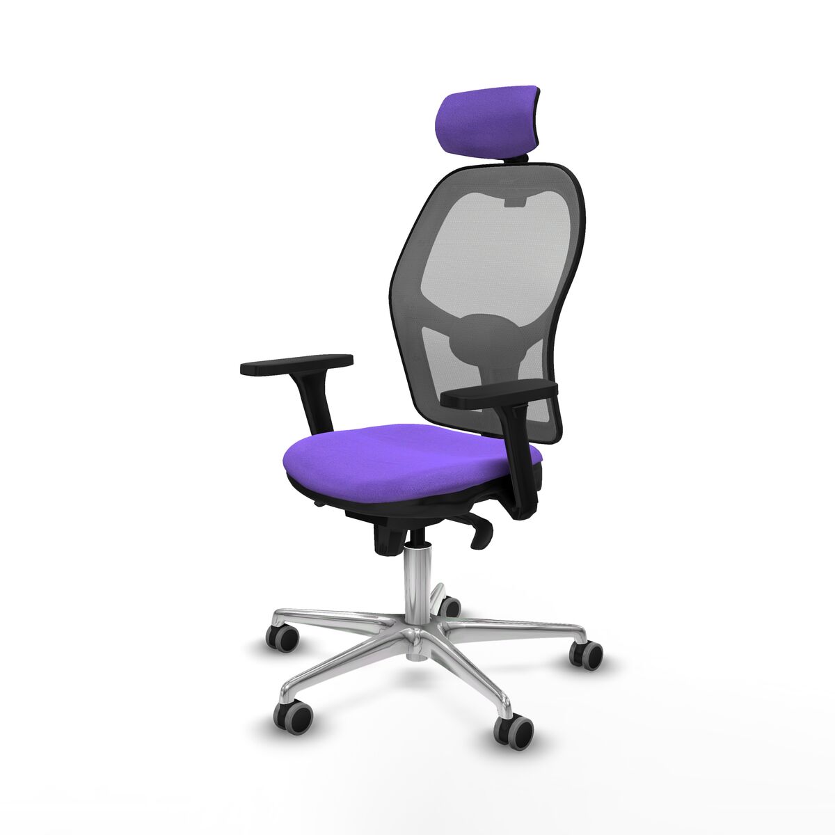 Silla de Oficina con Cabecero Piqueras y Crespo 3D086G2 Lila