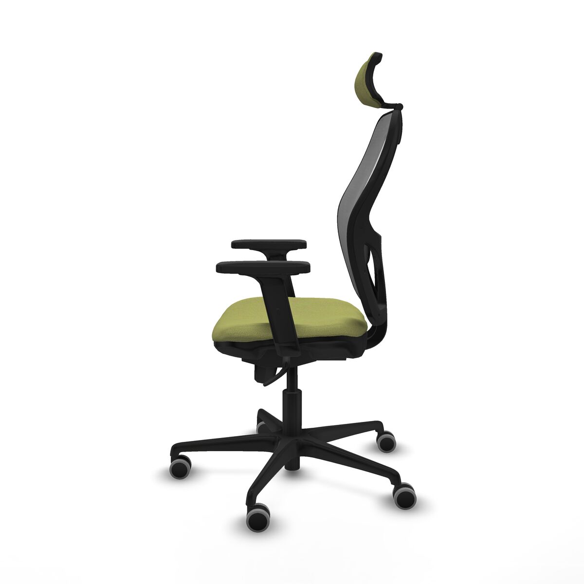 Silla de Oficina con Cabecero Piqueras y Crespo 2D036G2 Verde