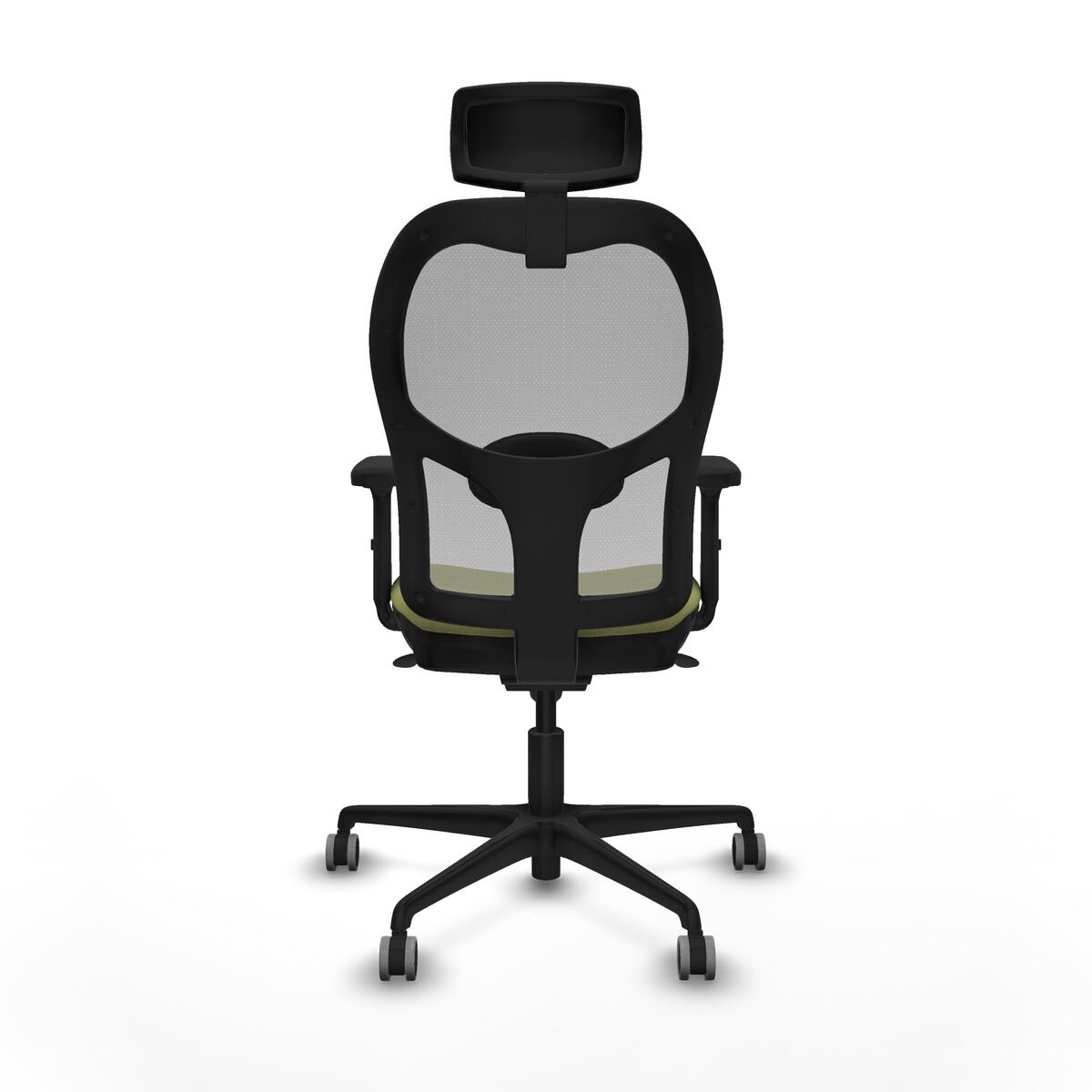 Silla de Oficina con Cabecero Piqueras y Crespo 2D036G2 Verde