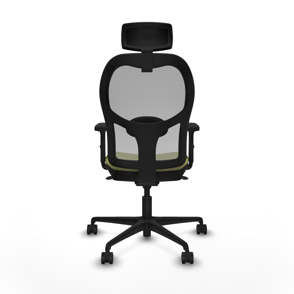 Silla de Oficina con Cabecero Piqueras y Crespo 2D036N2 Verde