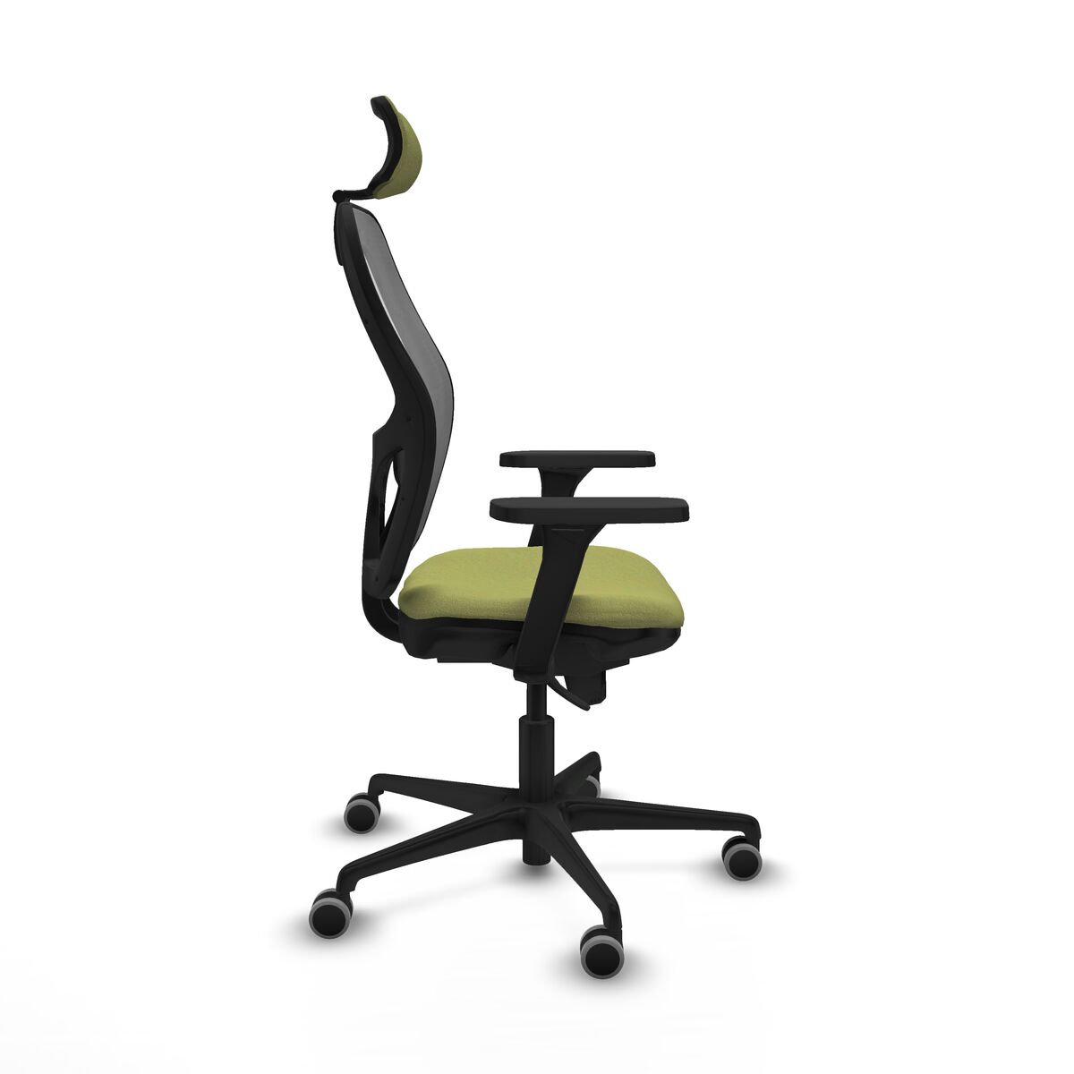 Silla de Oficina con Cabecero Piqueras y Crespo 3D036G2 Verde