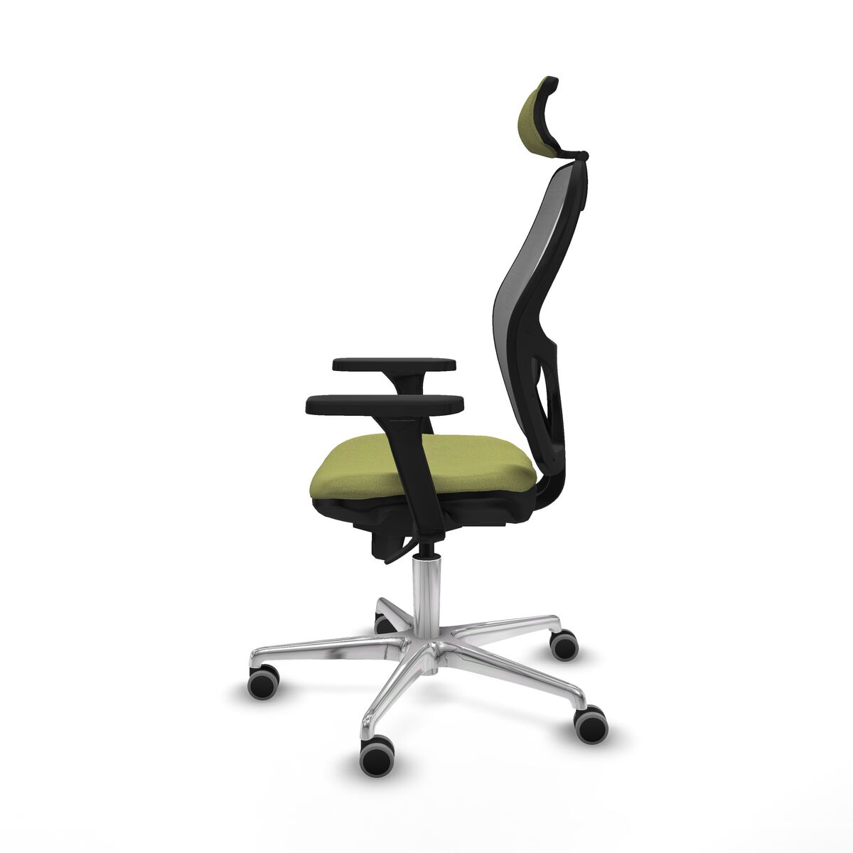 Silla de Oficina con Cabecero Piqueras y Crespo 3D086G2 Verde