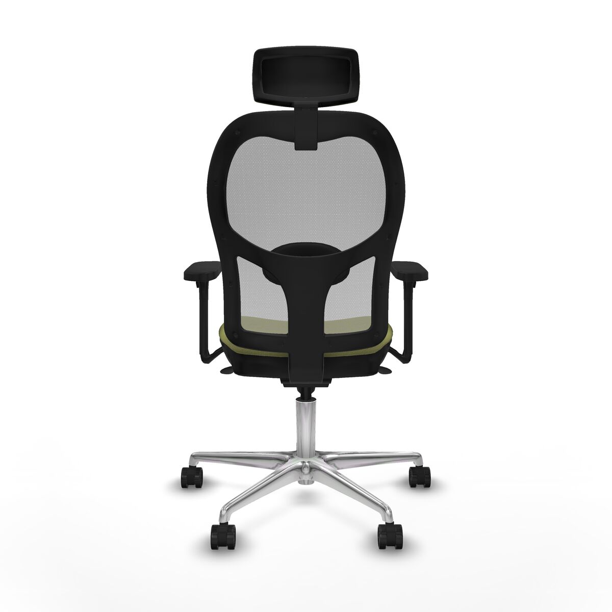 Silla de Oficina con Cabecero Piqueras y Crespo 3D086N2 Verde