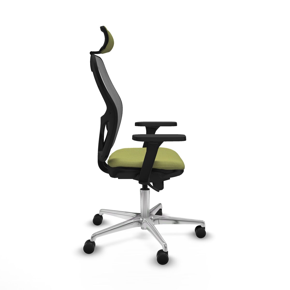 Silla de Oficina con Cabecero Piqueras y Crespo 3D086N2 Verde