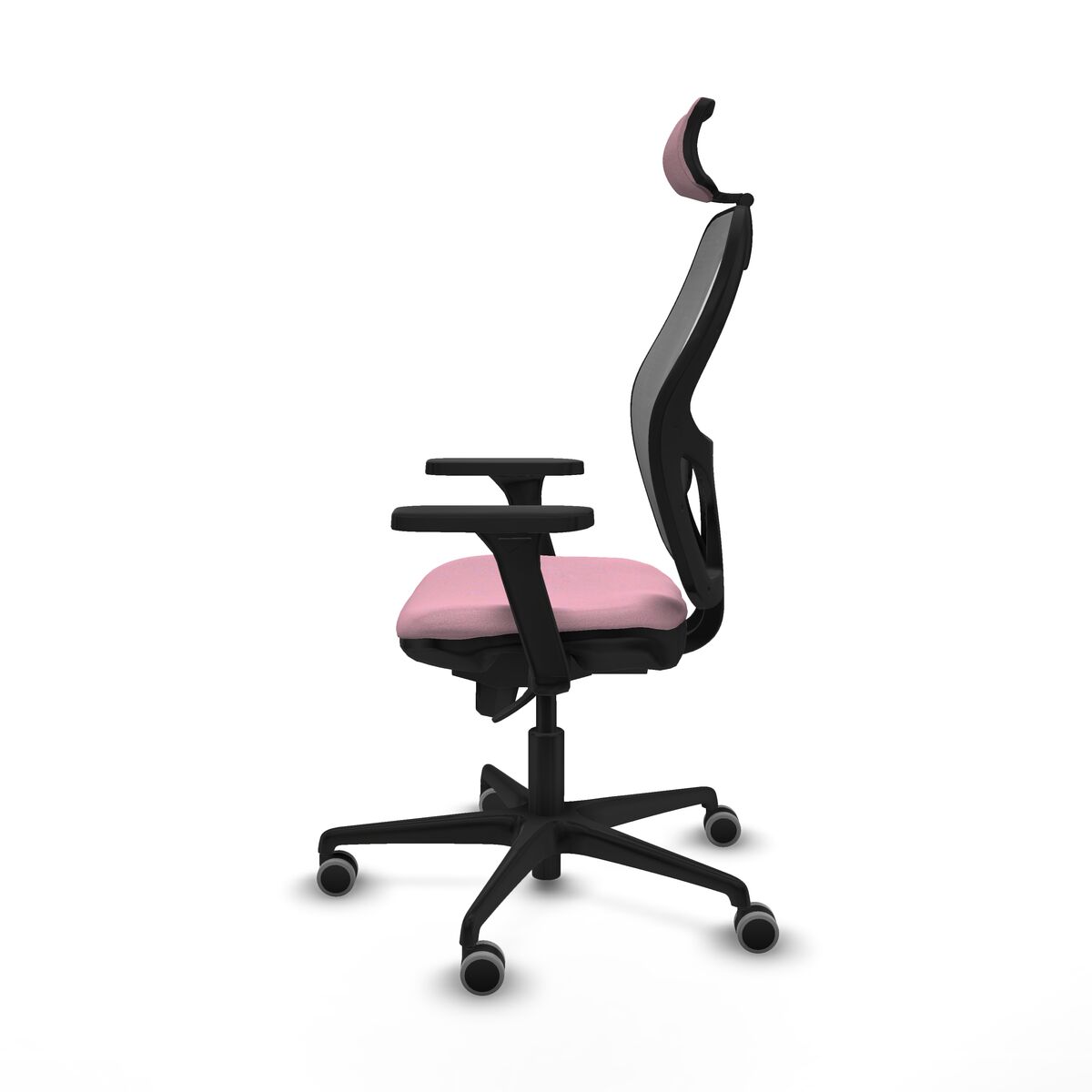 Silla de Oficina con Cabecero Piqueras y Crespo 3D036G2 Rosa