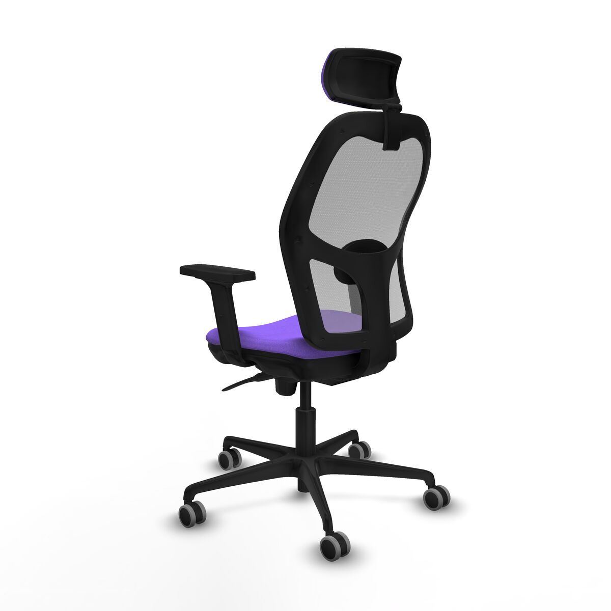 Silla de Oficina con Cabecero Piqueras y Crespo 2D036G2 Lila