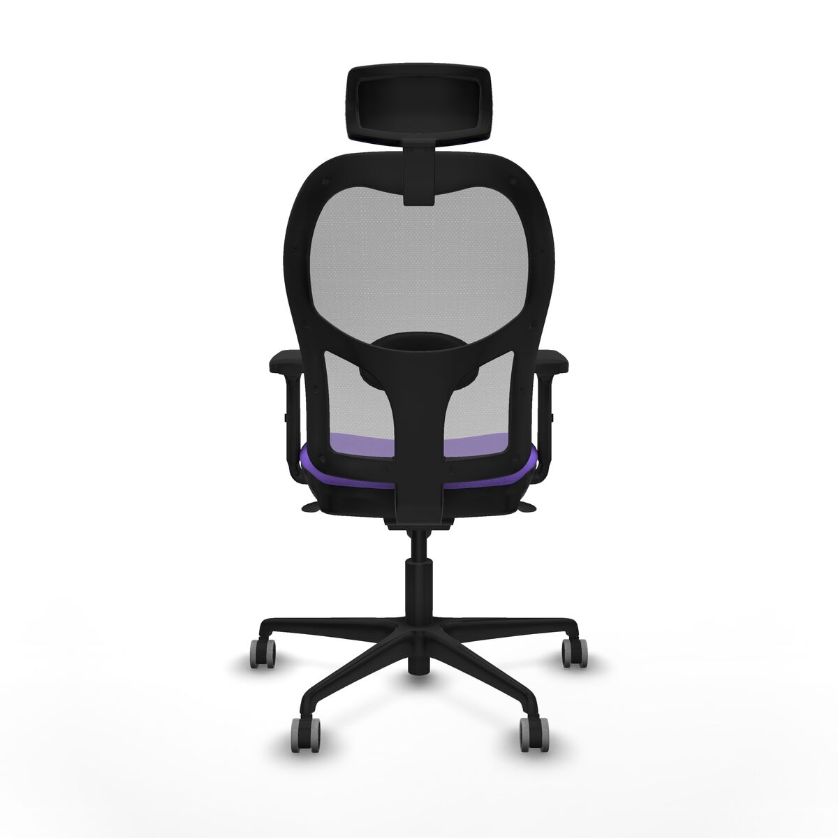 Silla de Oficina con Cabecero Piqueras y Crespo 2D036G2 Lila