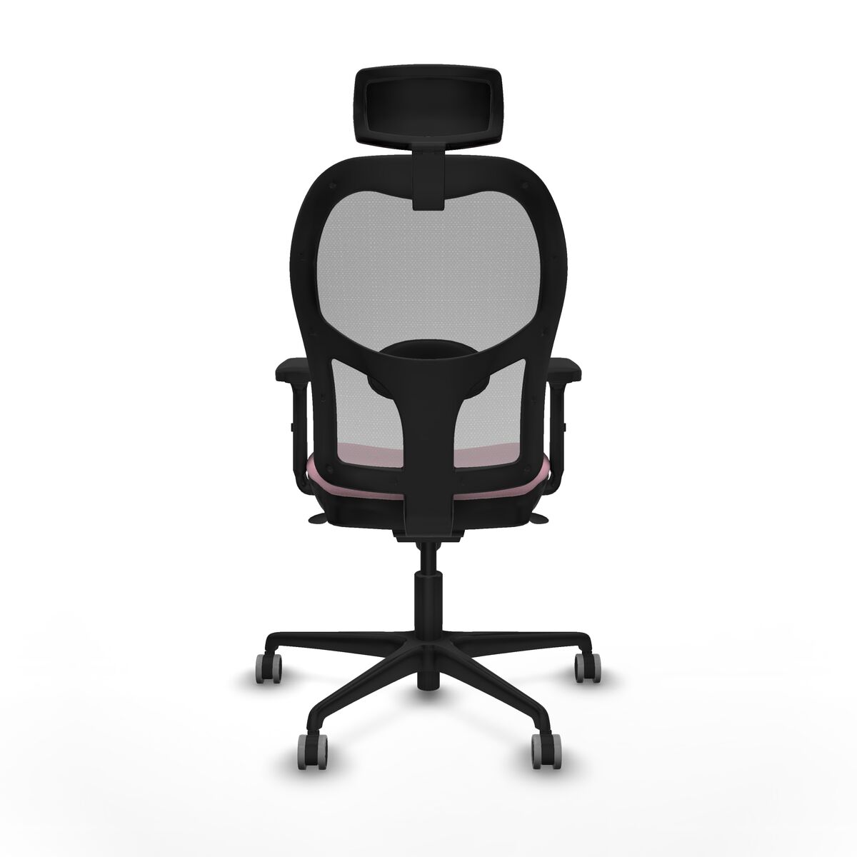 Silla de Oficina con Cabecero Piqueras y Crespo 2D036G2 Rosa