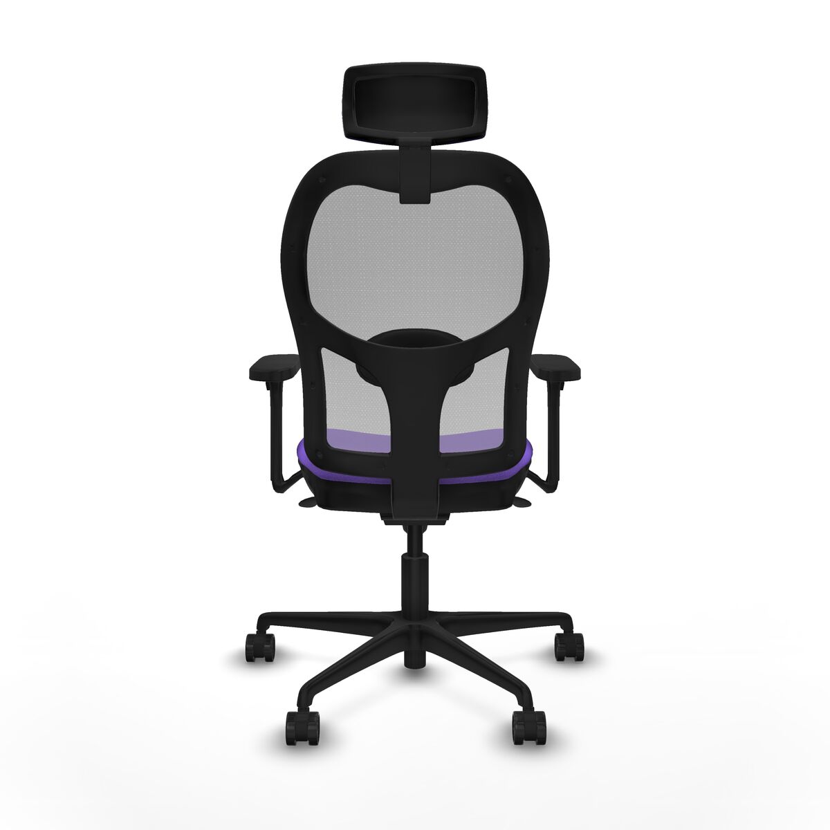 Silla de Oficina con Cabecero Piqueras y Crespo 3D036N2 Lila