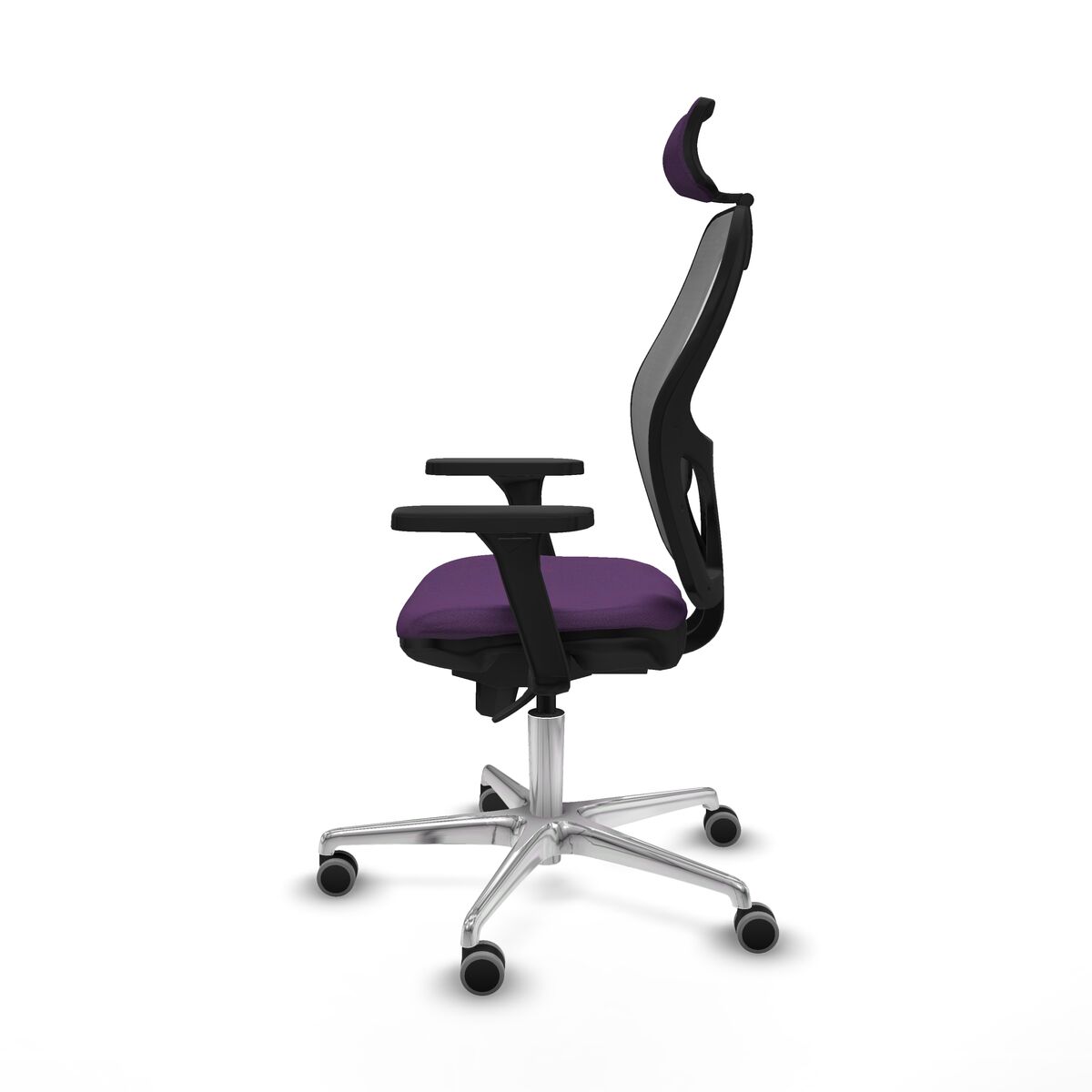 Silla de Oficina con Cabecero Piqueras y Crespo 3D086G2 Morado