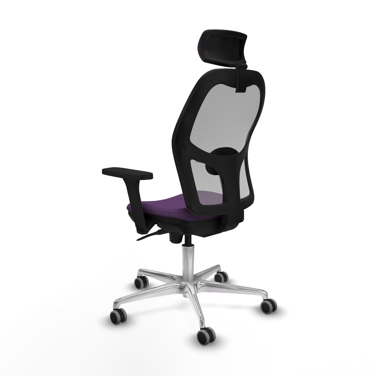 Silla de Oficina con Cabecero Piqueras y Crespo 3D086G2 Morado