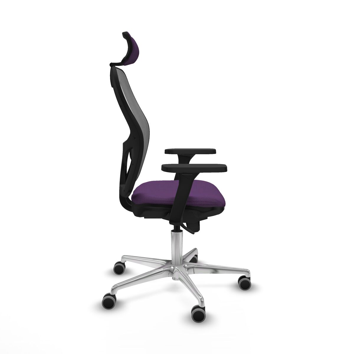 Silla de Oficina con Cabecero Piqueras y Crespo 3D086G2 Morado