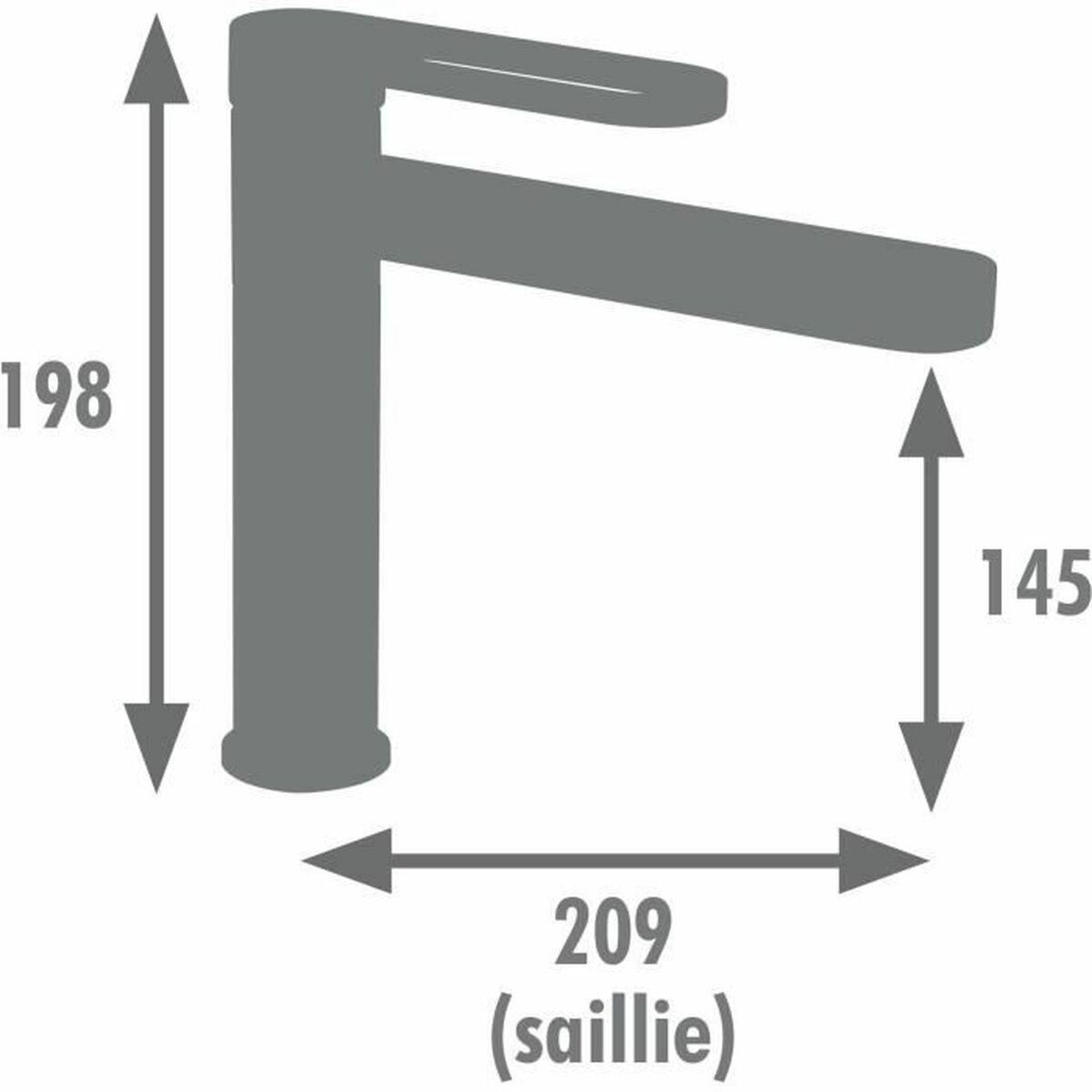 Grifo Monomando Edouard Rousseau