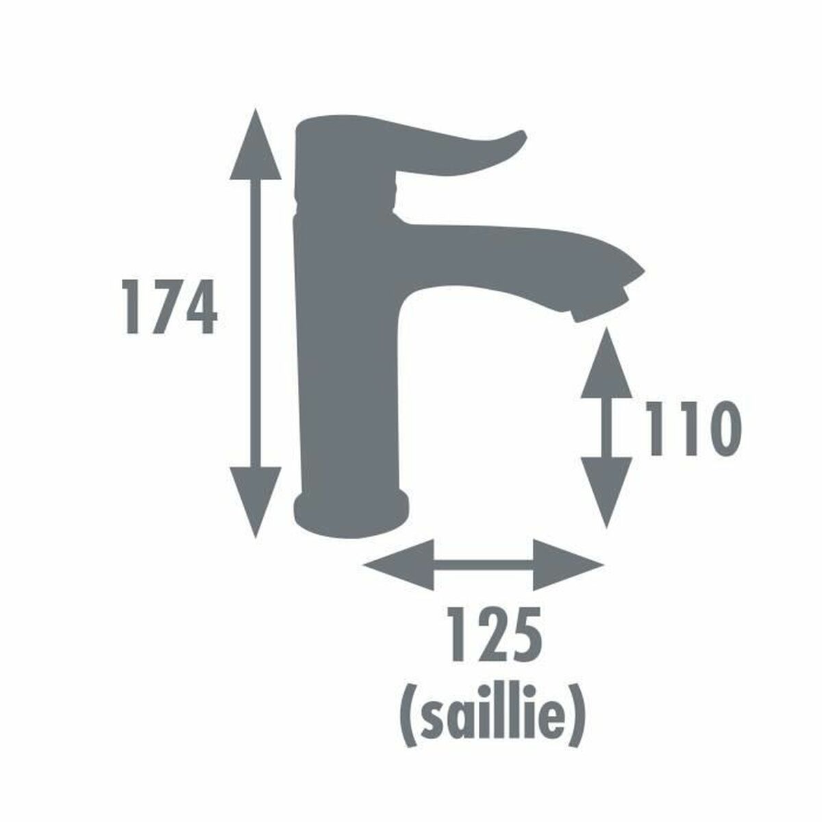 Grifo Monomando Edouard Rousseau