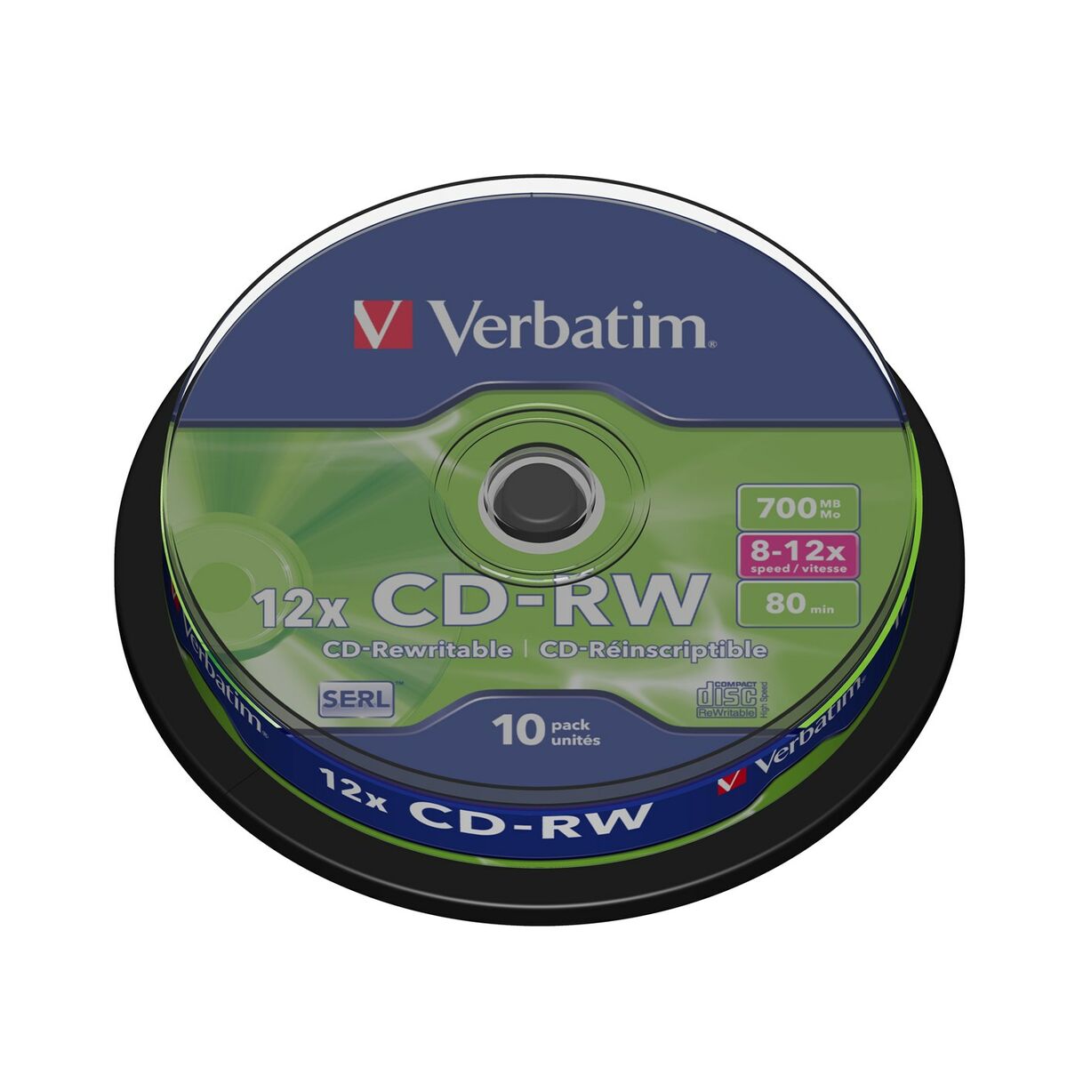 CD-RW Verbatim 43480