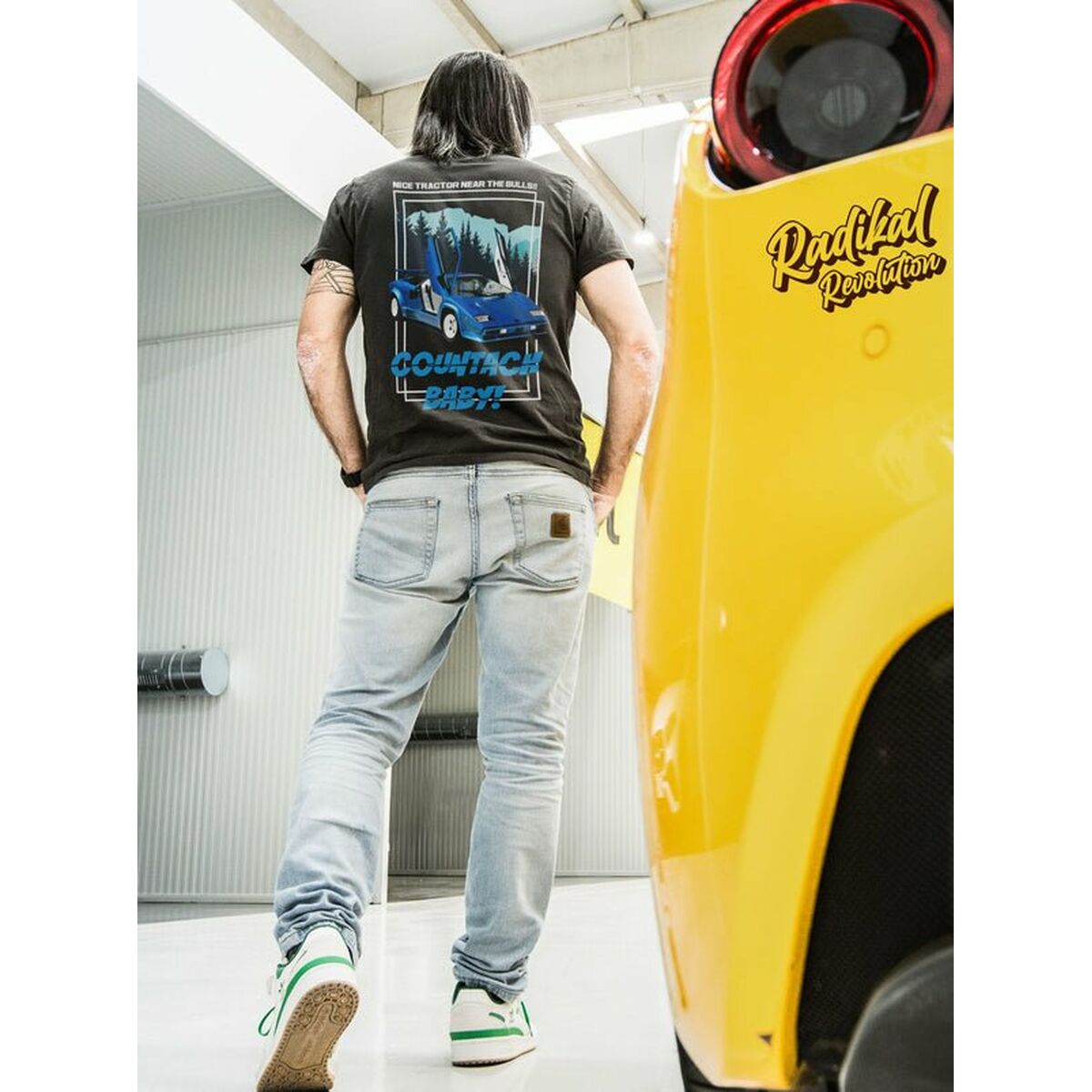 Camiseta de Manga Corta Hombre Radikal Revolution RKLCB202M