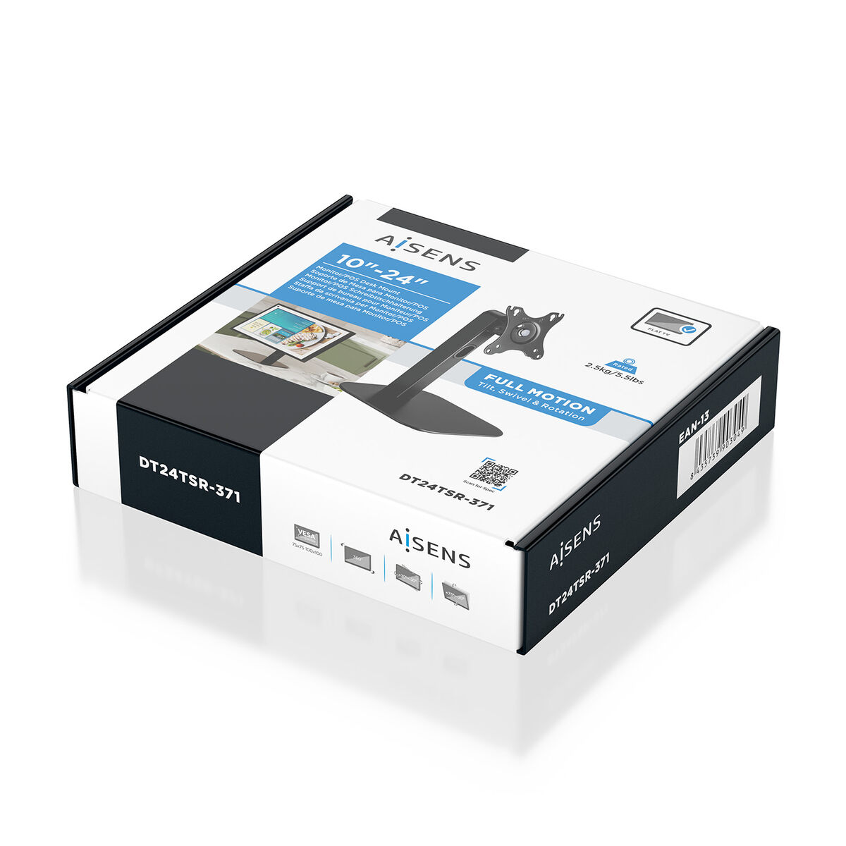 Soporte TV Aisens DT24TSR-371 10"