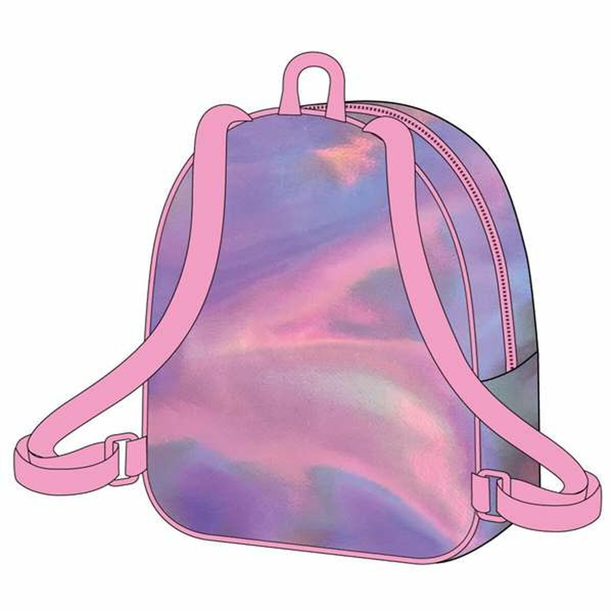 Mochila Escolar Hello Kitty Rosa