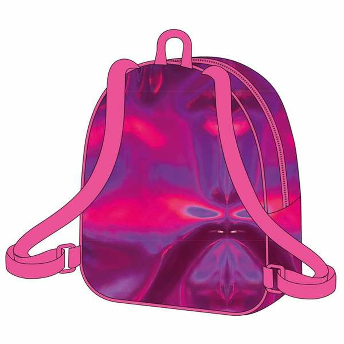 Mochila Escolar Barbie Rosa