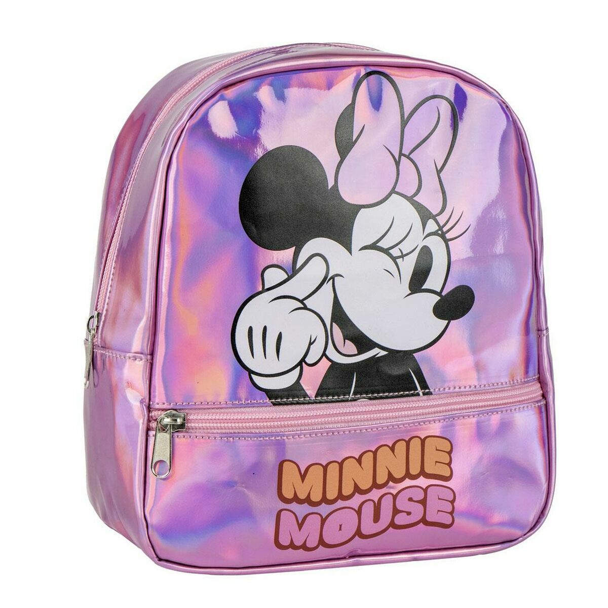 Mochila Escolar Minnie Mouse Rosa