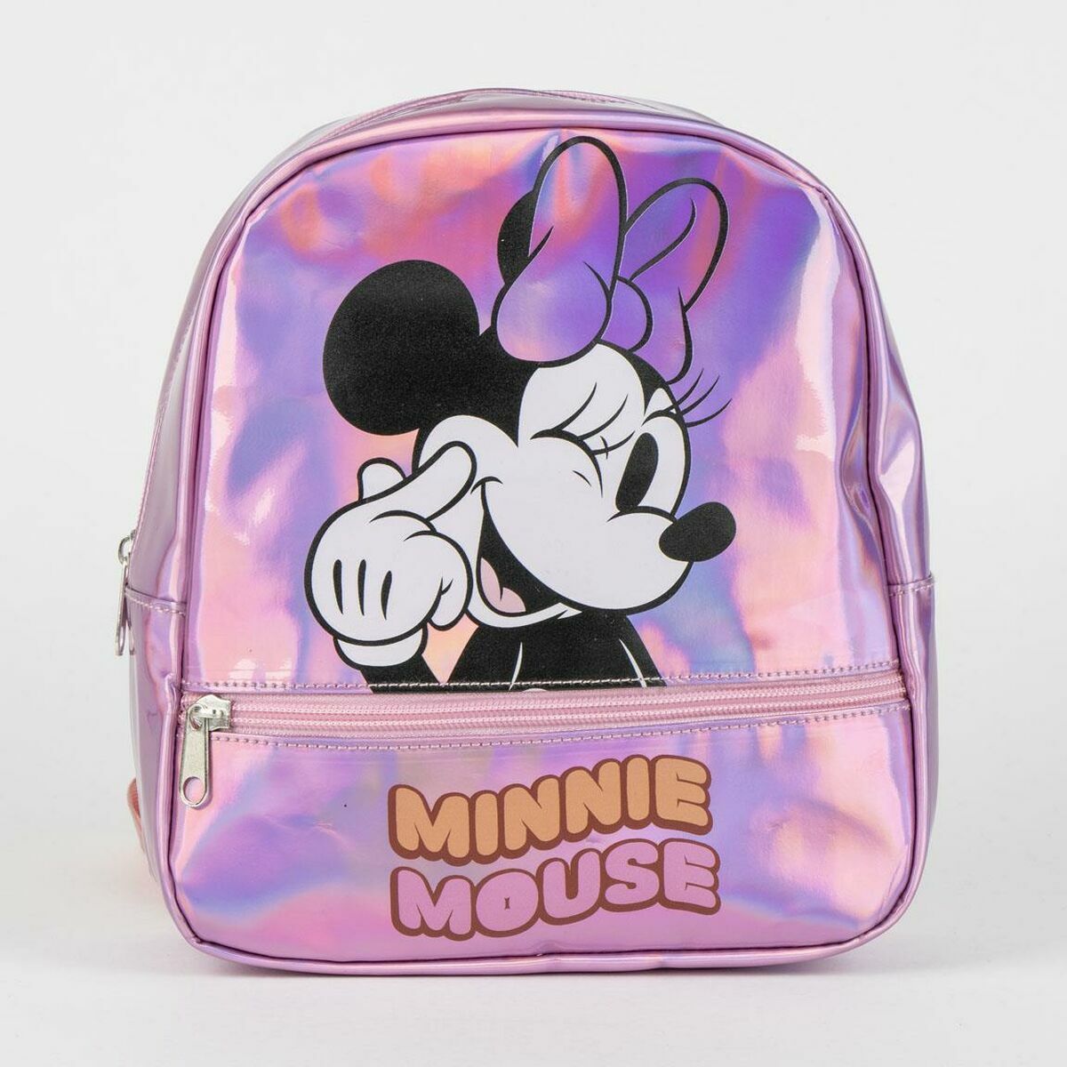 Mochila Escolar Minnie Mouse Rosa
