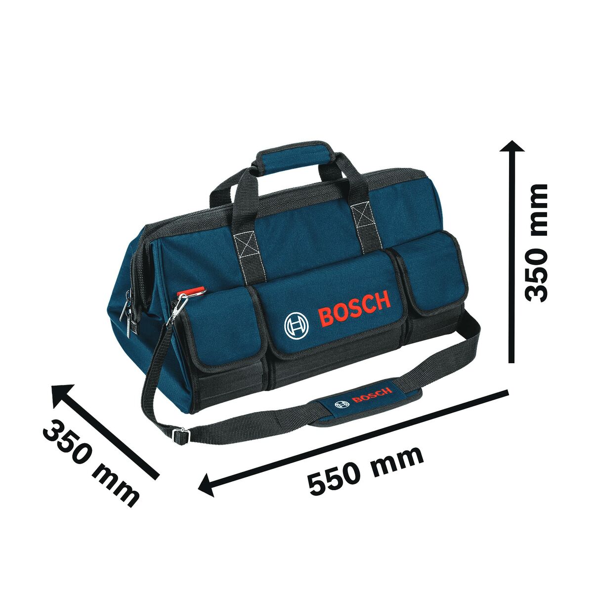 Bolsa de herramientas BOSCH 1600A003BK Azul marino Nailon