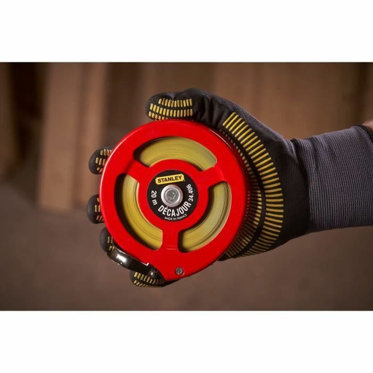 Flexómetro Stanley 0-34-406 Acero Cromado 20 m