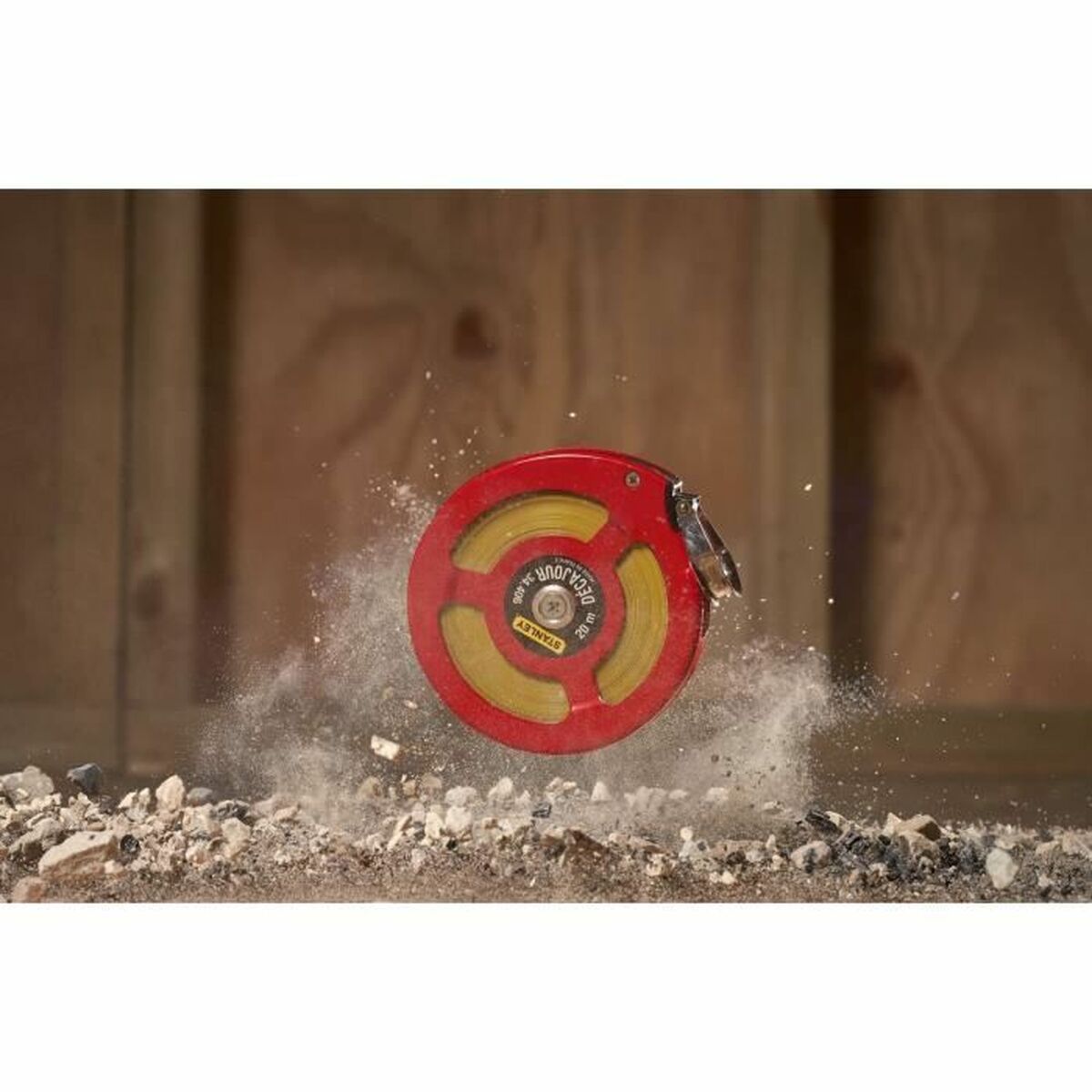 Flexómetro Stanley 0-34-406 Acero Cromado 20 m